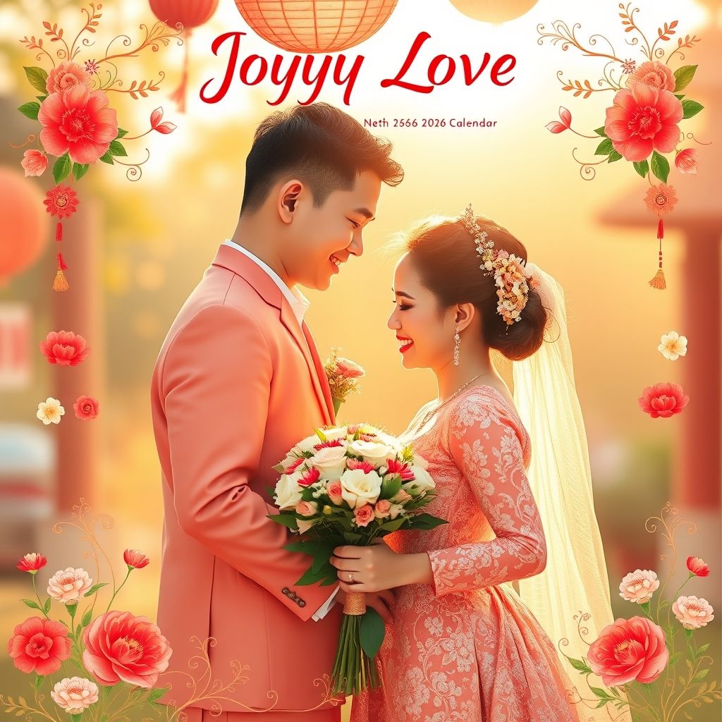 ความสุขรัก! ปฏิทินฤกษ์แต่งงาน 2569 ฟรี สำหรับวันสำคัญ